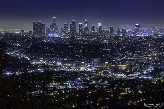 LA Skyline from Griffith Observatory 